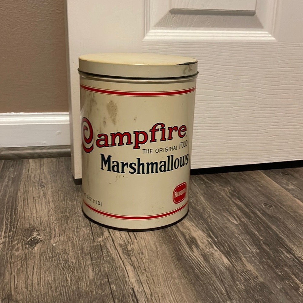 Vintage Campfire Marshmallows 16oz Tin.